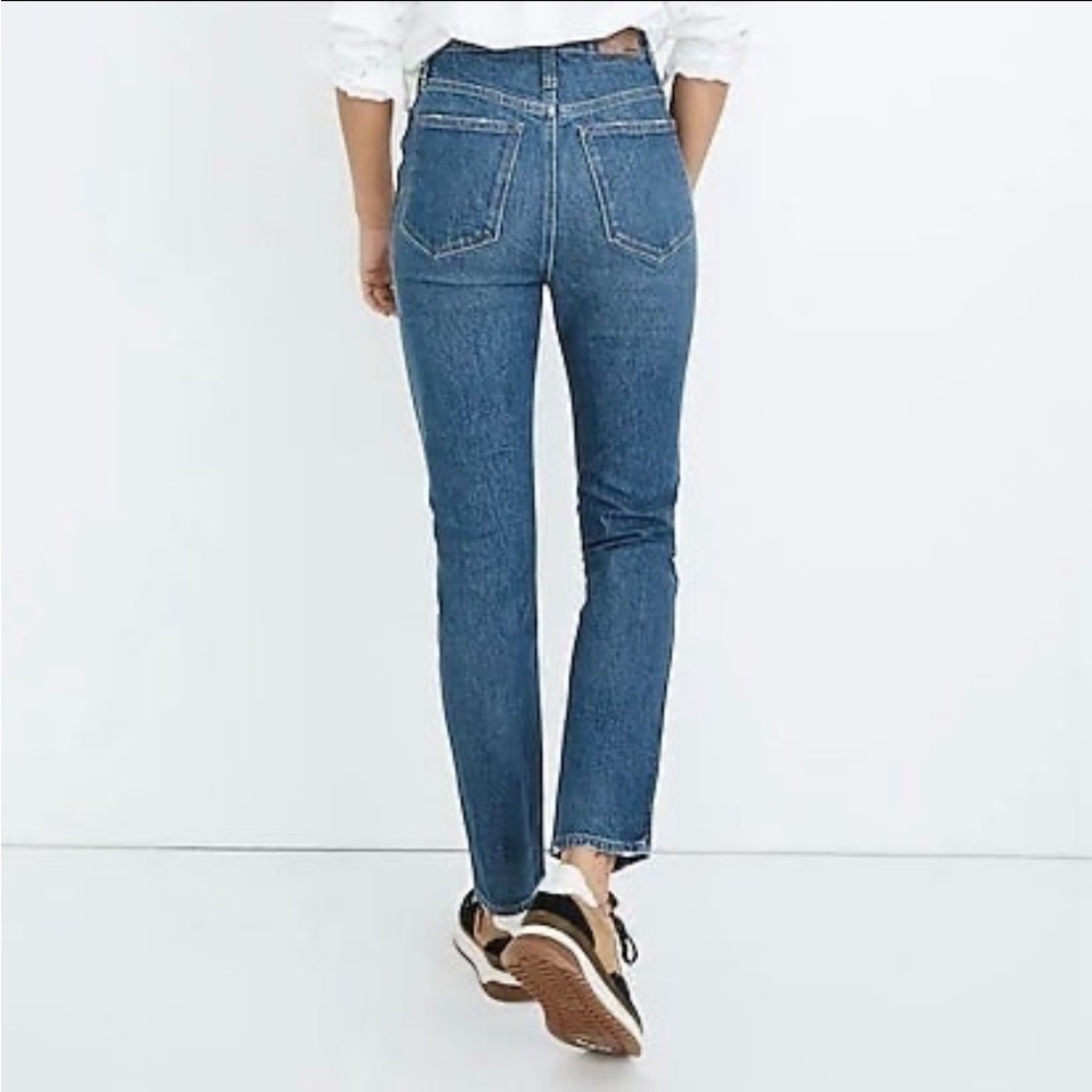 🔥Madewell Stovepipe Jeans in Kline Wash🔥 - Picture 2 of 7